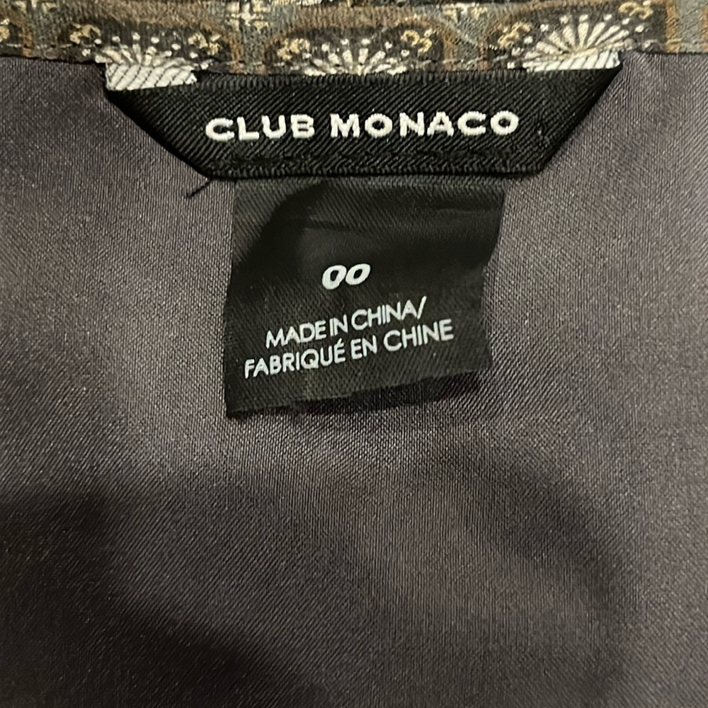 Club Monaco Pattern Dress - Picture 7 of 11